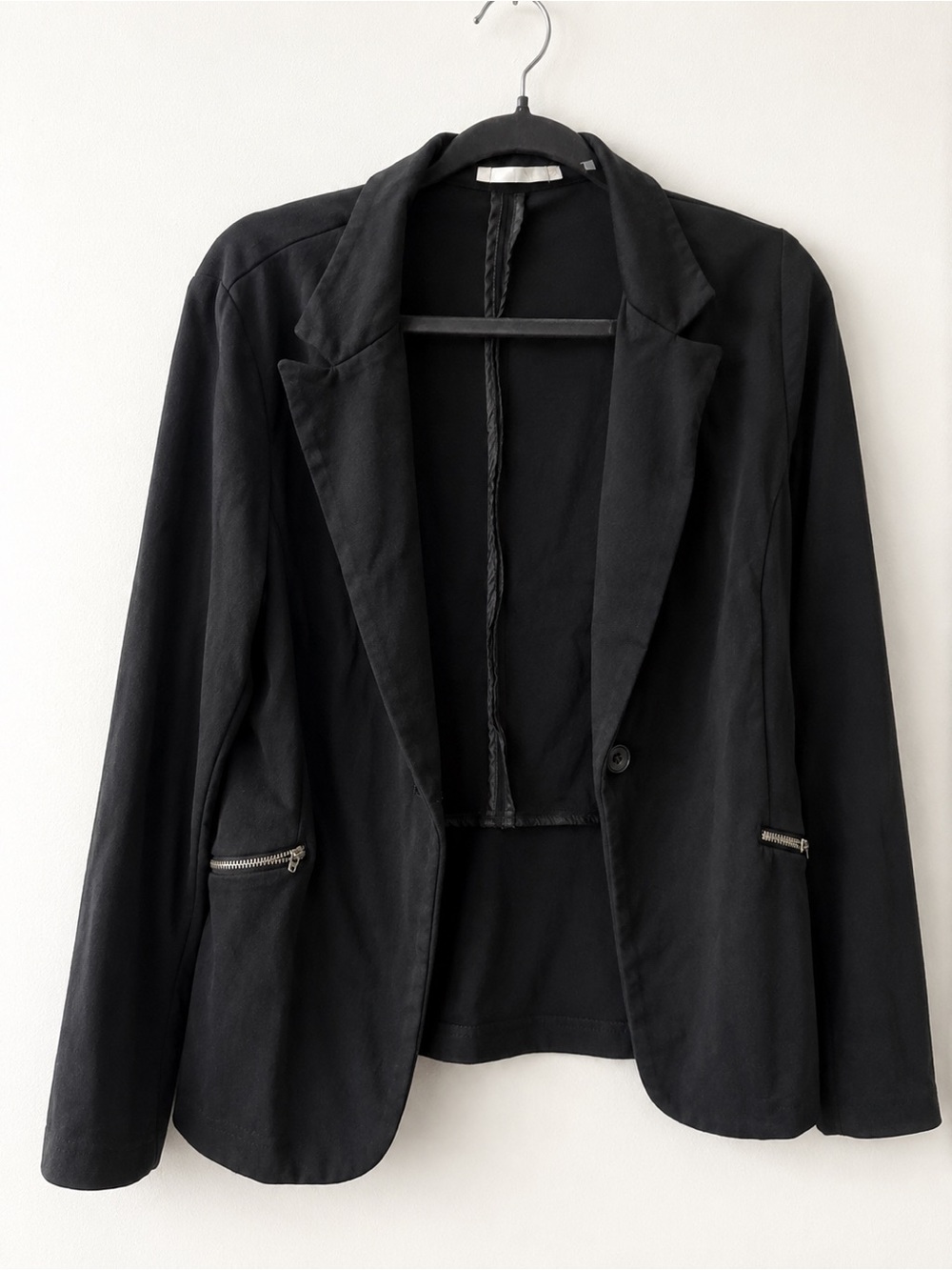 Black Women's Tailored Blazer Jacket